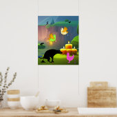 Poster Les bougies n'aideront pas à balancer (Cuisine)