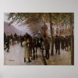 Poster Les boulevards, même devant