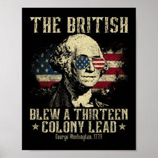 Poster Les Britanniques ont gâché une avance de treize co