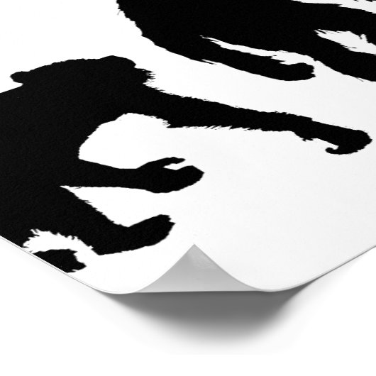 Poster Les bûcherons de bûyan de sciage de bois de bûyan (Coin)