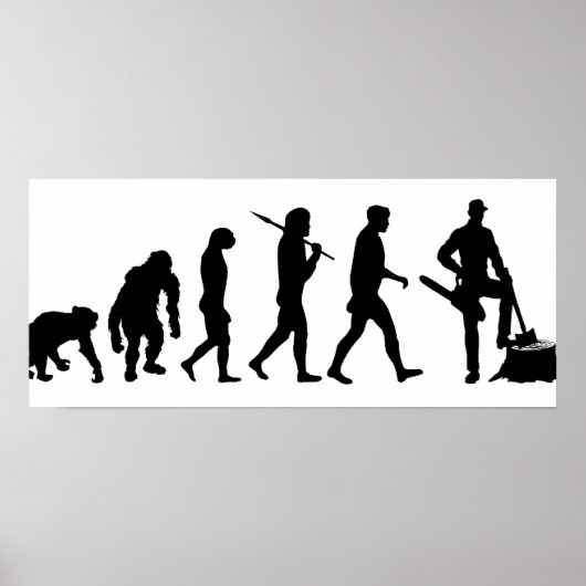 Poster Les bûcherons de bûyan de sciage de bois de bûyan (Devant)