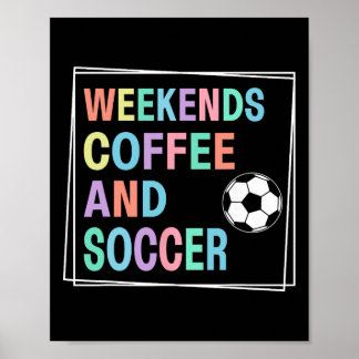 Poster Les cafés et le football du week-end 