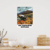 Poster Les Cairngorms Écosse (Cuisine)