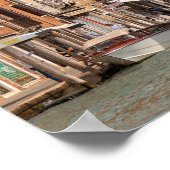 Poster Les canaux de Murano (Coin)