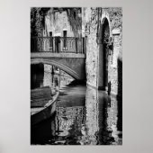 Poster Les canaux de Venise (Devant)