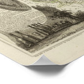 Poster Les canaux et les routes (Coin)