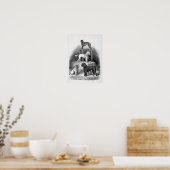 Poster "Les canicules et une marionnette" (Cuisine)