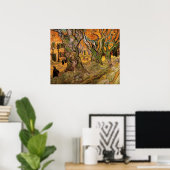 Poster Les Cantonnier par Vincent van Gogh (Bureau à domicile)
