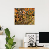 Poster Les Cantonnier par Vincent van Gogh (Bureau à domicile)