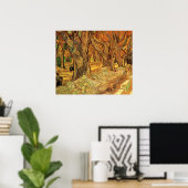 Poster Les Cantonniers par Vincent van Gogh (Bureau à domicile)