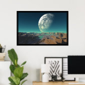 Poster Les Canyons Peints de Taurien 6 (Bureau à domicile)