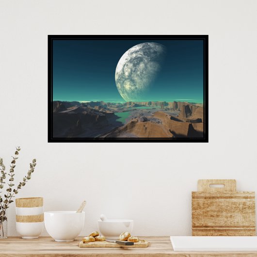 Poster Les Canyons Peints de Taurien 6 (Cuisine)