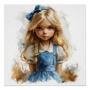 Poster Les Caprices Tourbillonnants d'Alice : Folie de Wo