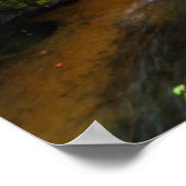 Poster Les cascades | Cascades de Faucet Nikko Japon Chut (Coin)