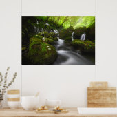 Poster Les cascades | Cascades de Satoyama Kisakata (Cuisine)