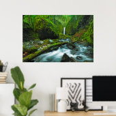 Poster Les cascades | Grotto Falls, Oregon (Bureau à domicile)