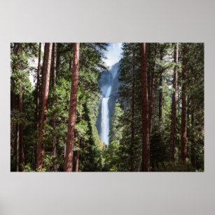 Poster Les cascades   Parc national de Yosemite, CA