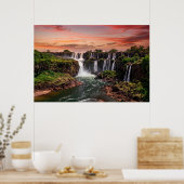 Poster Les cascades | Parc national d'Iguacu (Cuisine)