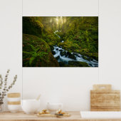 Poster Les cascades | Parc National Olympique, Washington (Cuisine)