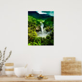 Poster Les cascades | San Rafael Falls, Equateur (Cuisine)