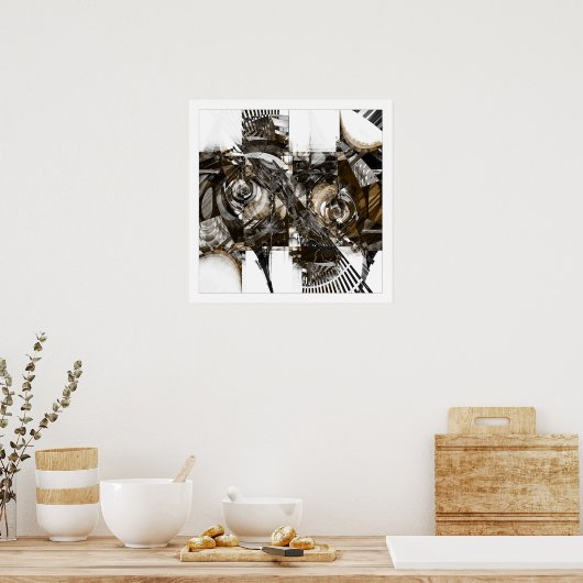 Poster Les cauchemars fractaux (Cuisine)