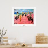 Poster Les cavaliers de Paul Gauguin sur les cavaliers de (Cuisine)