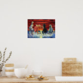 Poster Les cavaliers tombés de l'Apocalypse (Cuisine)