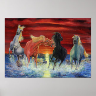 Poster Les cavaliers tombés de l'Apocalypse