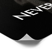 Poster Les Ceintures Noires n'abandonnent jamais (Coin)