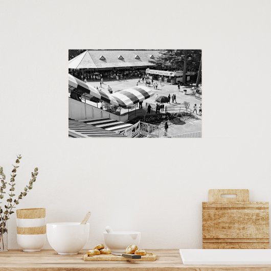 Poster Les célèbres blagues rouges et blanches de la cour (Cuisine)