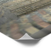 Poster Les célèbres jardins de l'Alhambra, Grenade, Espag (Coin)