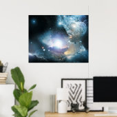 Poster Les cendres des premières étoiles (Bureau à domicile)