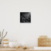 Poster Les Chains qu'ils révérent - citation de Voltaire (Cuisine)