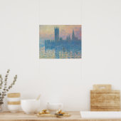 Poster Les Chambres du Parlement, coucher du soleil (1903 (Cuisine)