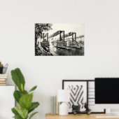 Poster Les champions du Mississippi - Une course (Bureau à domicile)