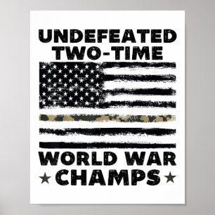 Poster Les Champs de la Guerre Mondiale 4 juillet América