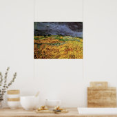 Poster Les Champs de Vincent van Gogh (Cuisine)