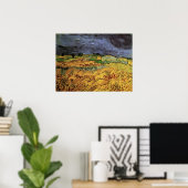 Poster Les Champs de Vincent van Gogh (Bureau à domicile)