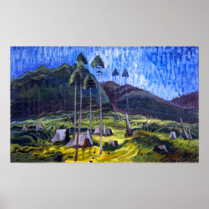 Poster Les chances et les fins   Emily Carr  