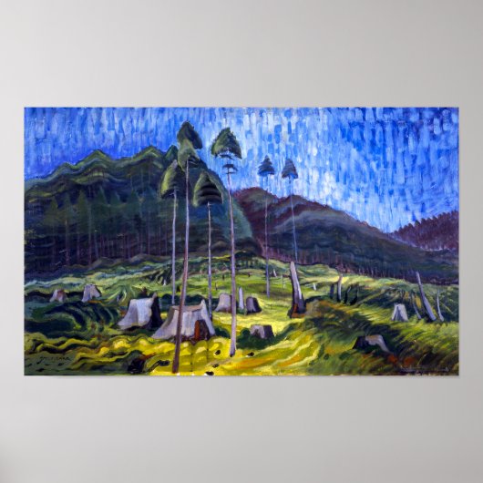 Poster Les chances et les fins | Emily Carr | (Devant)