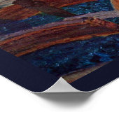 Poster Les Charbonniers par Claude Monet (Coin)