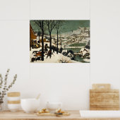 Poster Les Chasseurs dans le Pieter de Neige Brueg (Cuisine)