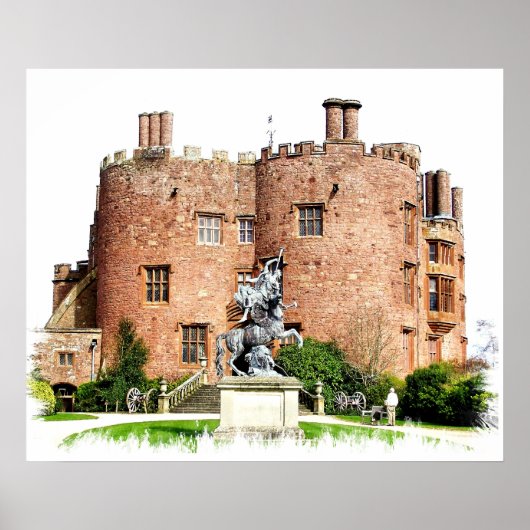 POSTER LES CHÂTEAUX BIEN ÉQUIPÉS (Devant)