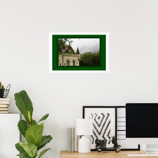 Poster Les châteaux de Ludwig (Bureau à domicile)