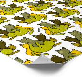 Poster Les chatons d'olive (Coin)