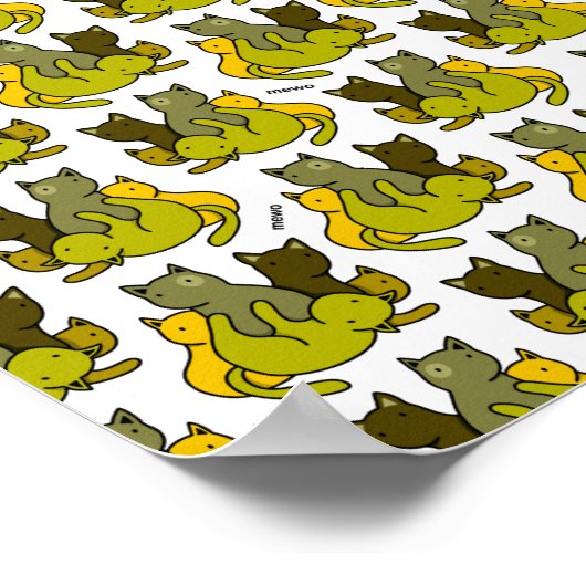 Poster Les chatons d'olive (Coin)