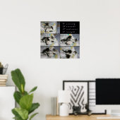 Poster Les chatons en jeu (Bureau à domicile)