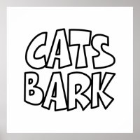 Les chats aboient