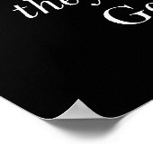 Poster Les chats croient qu'ils sont Dieu (Coin)