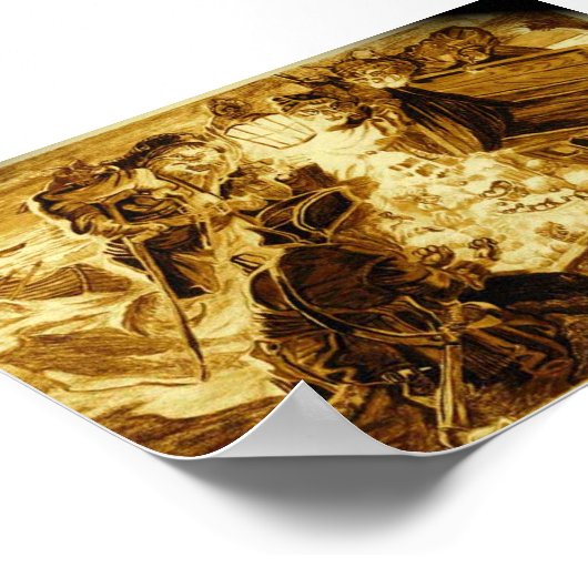 Poster Les Chats Pirates Trouvent Le Loot (Coin)